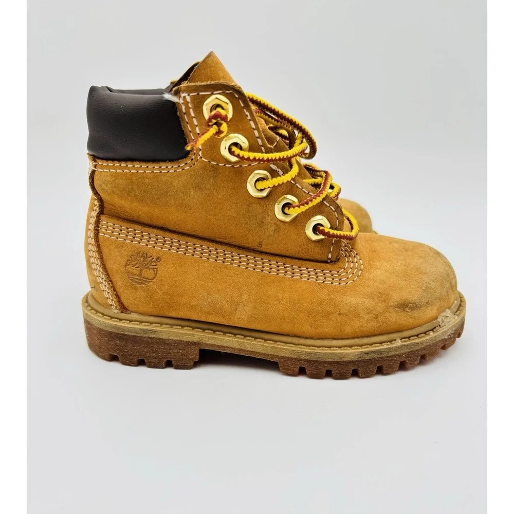 Toddler Timberland Boots‎ Wheat Size 8M PrimaLoft Waterproof Kids Classic